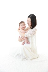 大阪 ははこ助産院にて赤ちゃんの撮影会